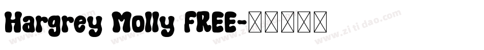 Hargrey Molly FREE字体转换